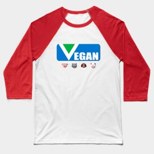 VEGAN banner Baseball T-Shirt